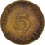 Coin, GERMANY - FEDERAL REPUBLIC, 5 Pfennig, 1949