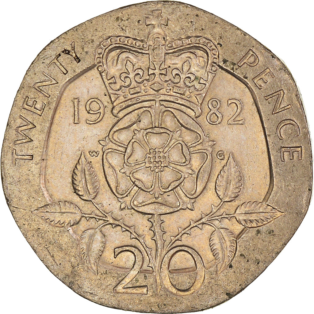Moneta, Gran Bretagna, 20 Pence, 1982