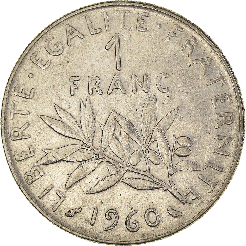 Monnaie, France, Franc, 1960