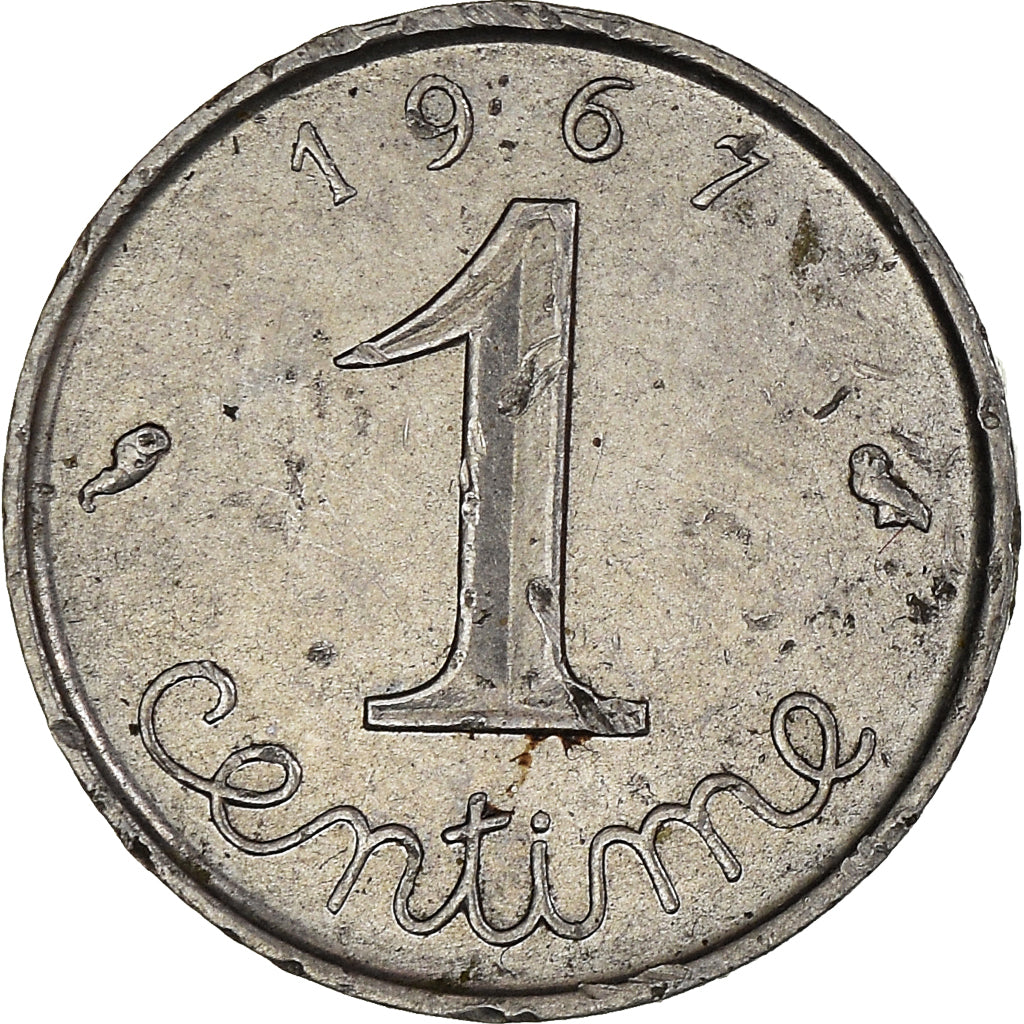 Moeda, França, Centime, 1967