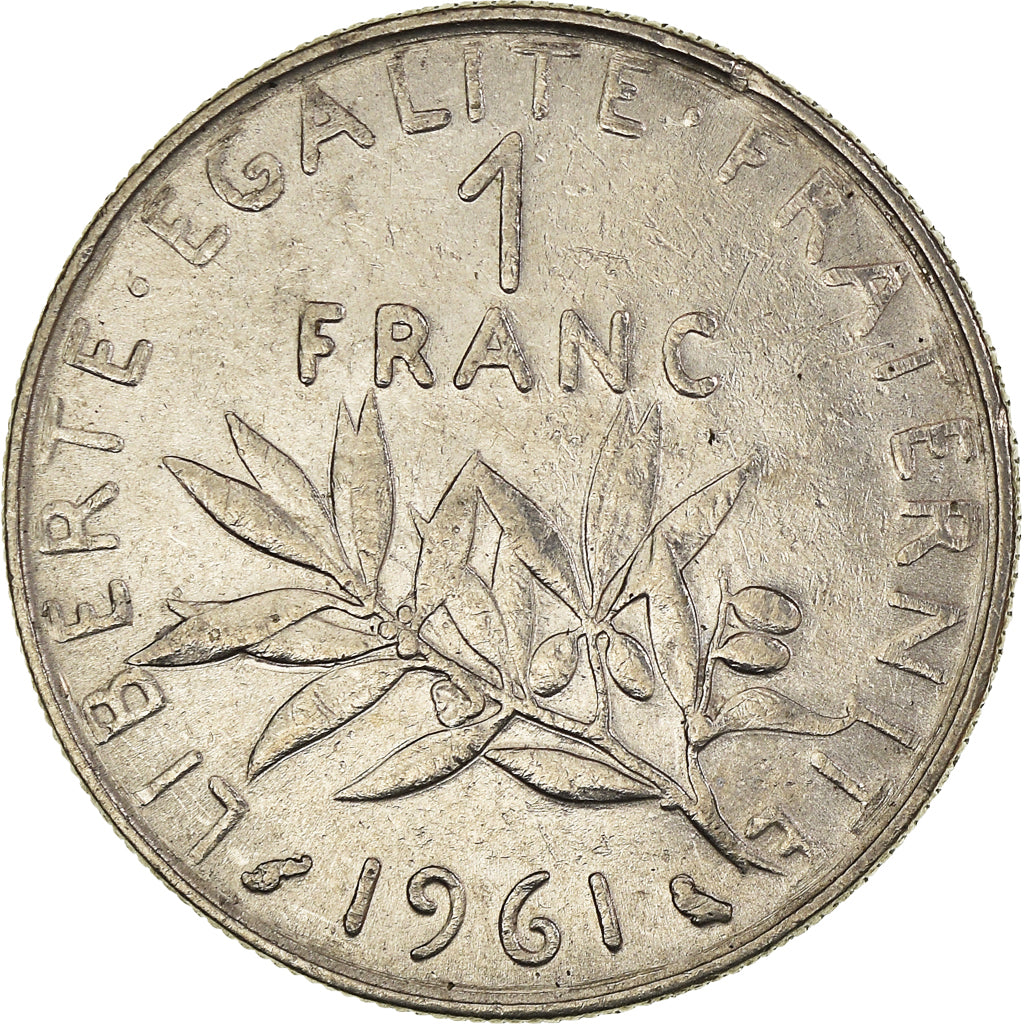 Moneda, Francia, Franc, 1961