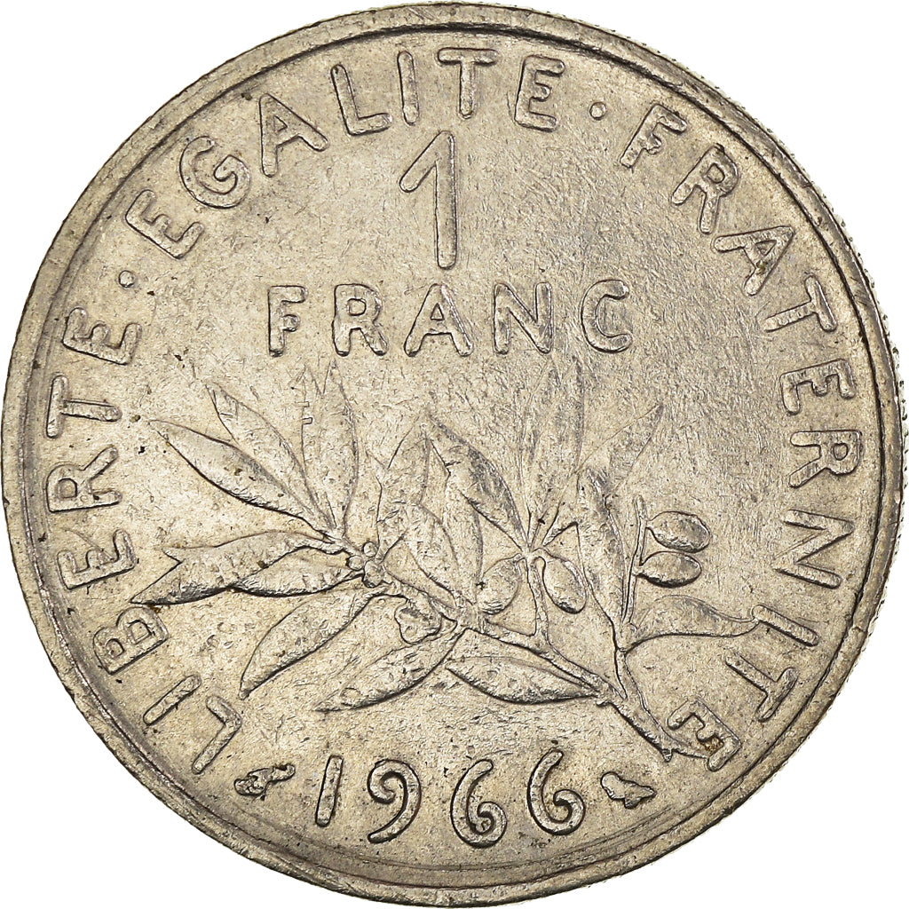 Monnaie, France, Franc, 1966