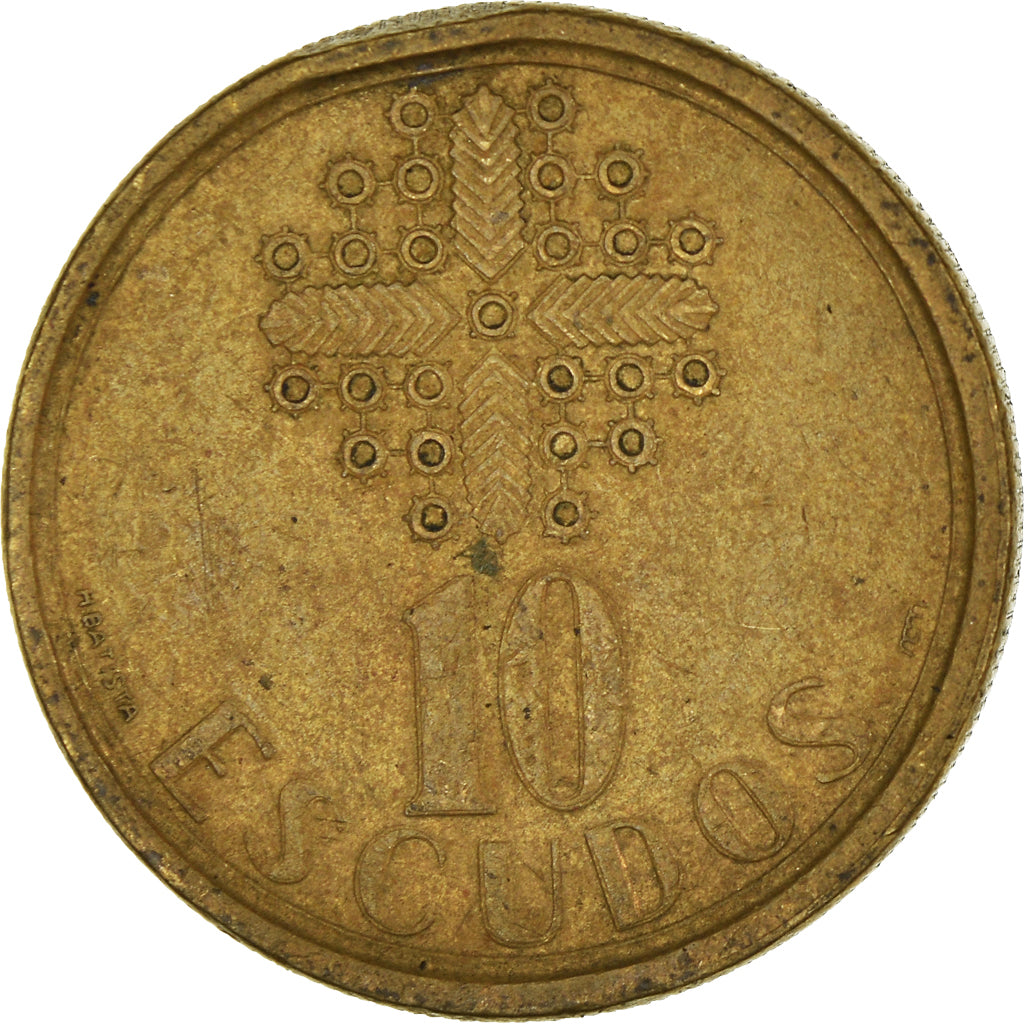 Moneta, Portogallo, 10 Escudos, 1988