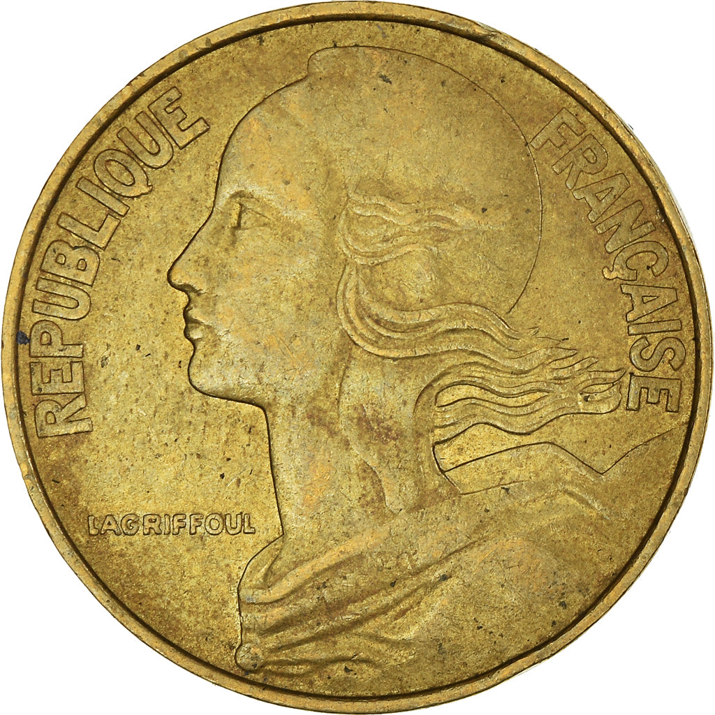 Moneta, Francia, 20 Centimes, 1983