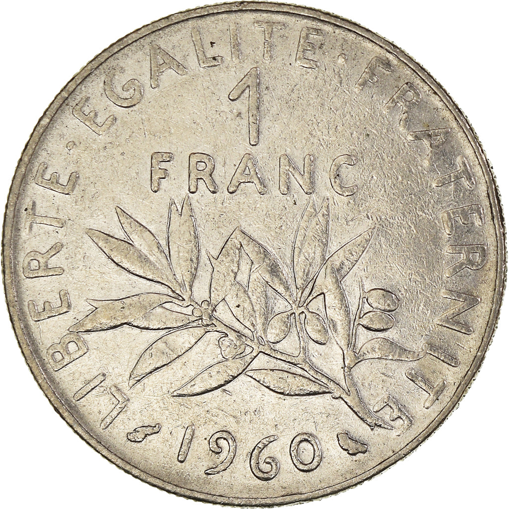Monnaie, France, Franc, 1960