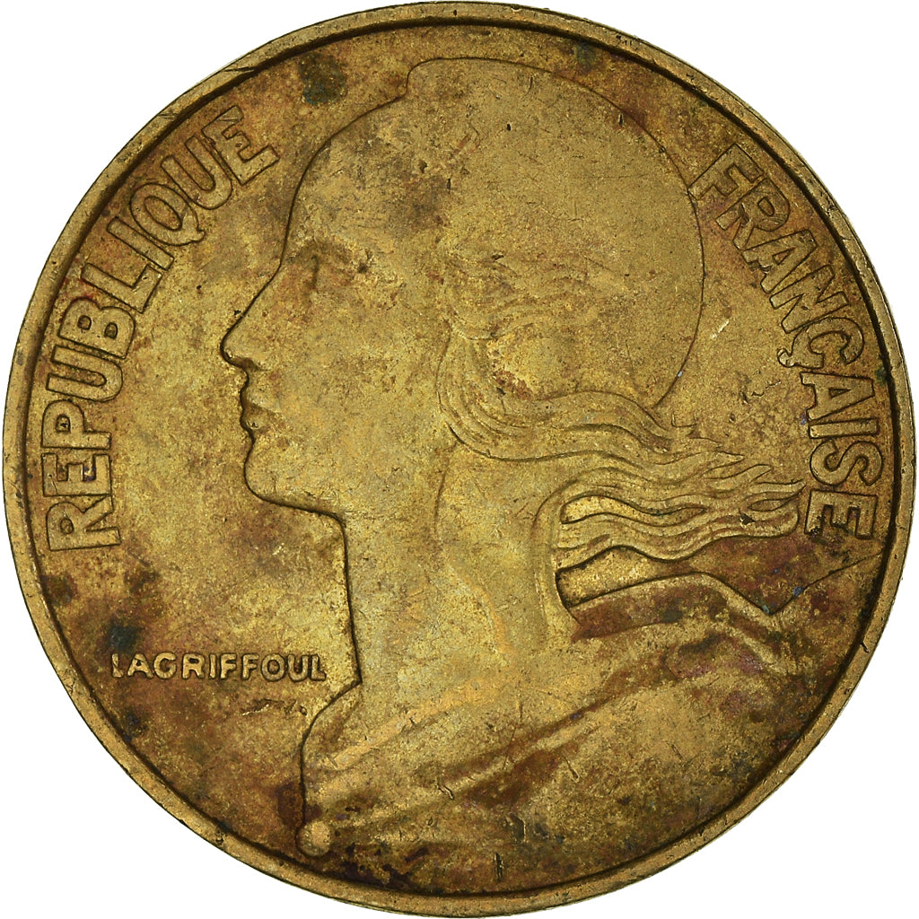 Moneda, Francia, 20 Centimes, 1981