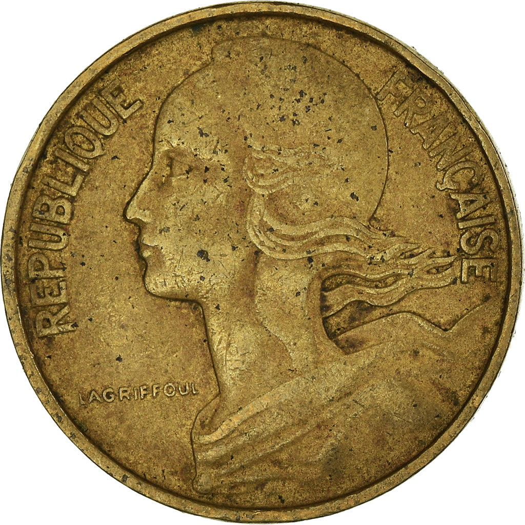 Coin, France, 10 Centimes, 1967