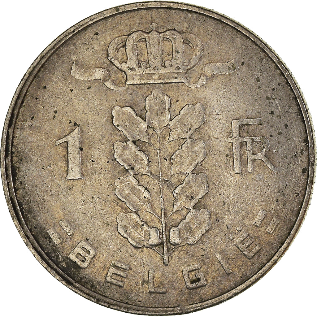 Coin, Belgium, Franc, 1965