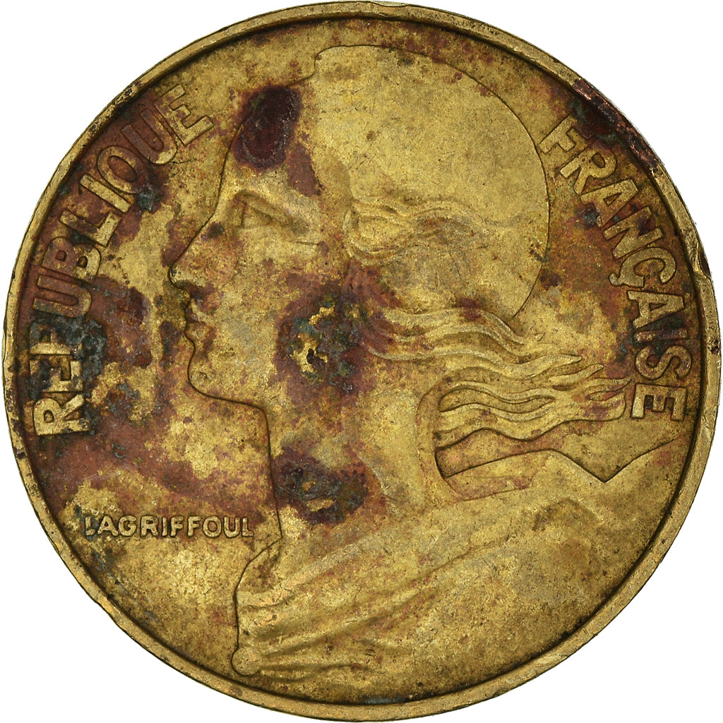 Münze, Frankreich, 20 Centimes, 1985