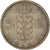 Moeda, Bélgica, 5 Francs, 5 Frank, 1950