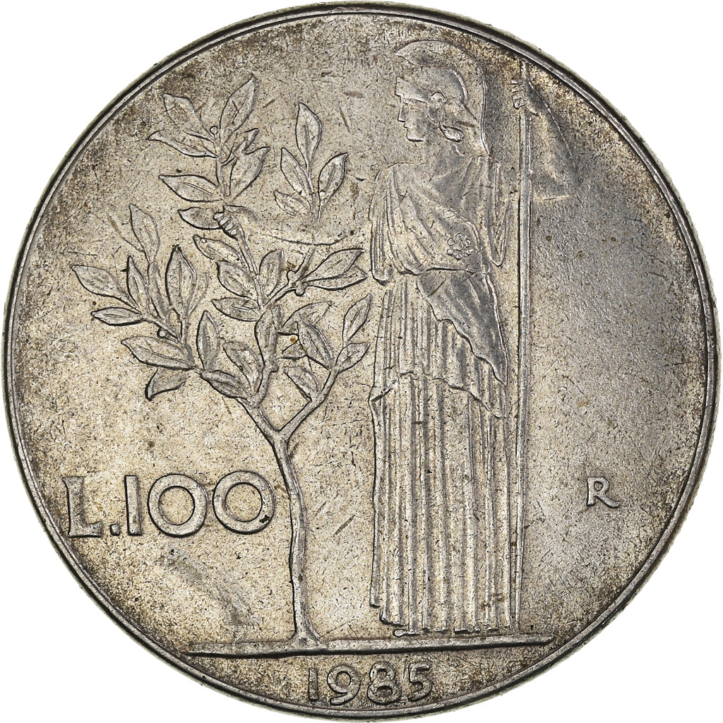 Moneda, Italia, 100 Lire, 1985