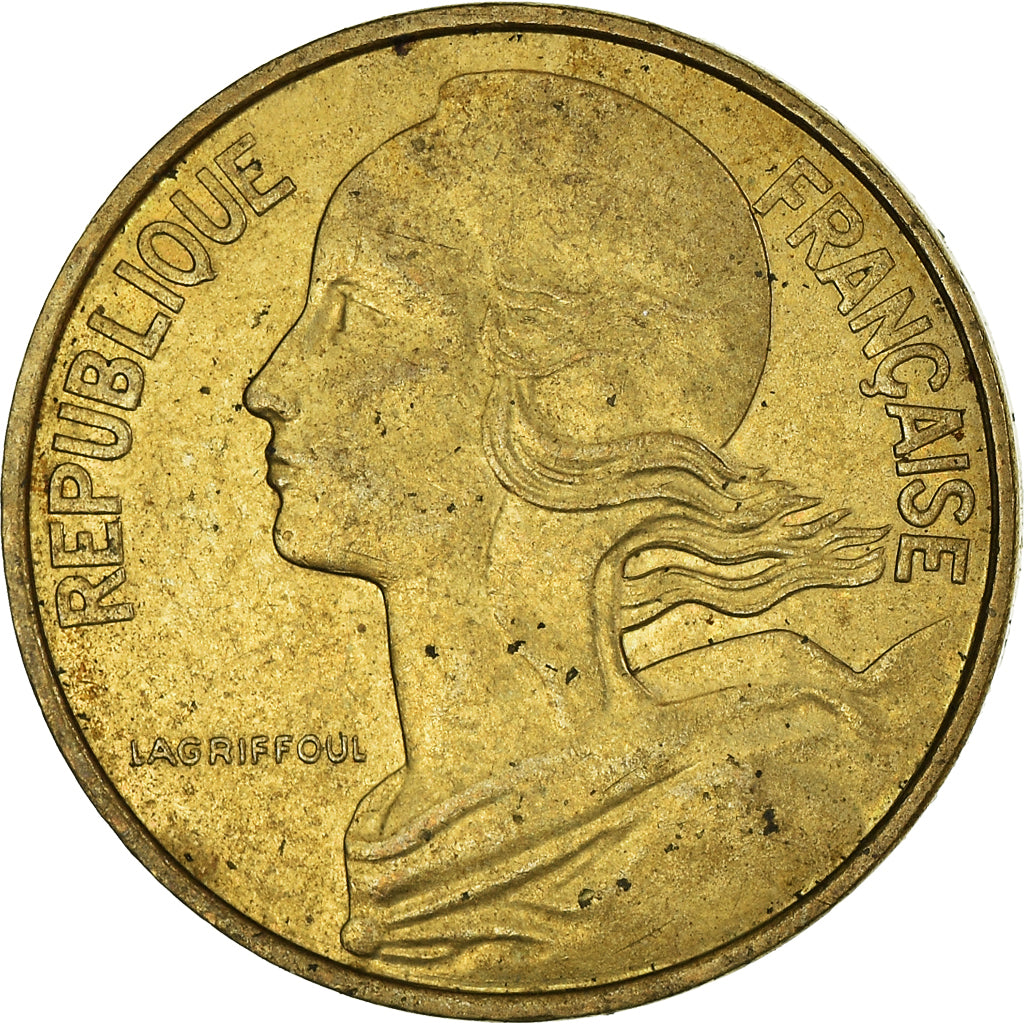 Coin, France, 10 Centimes, 1986