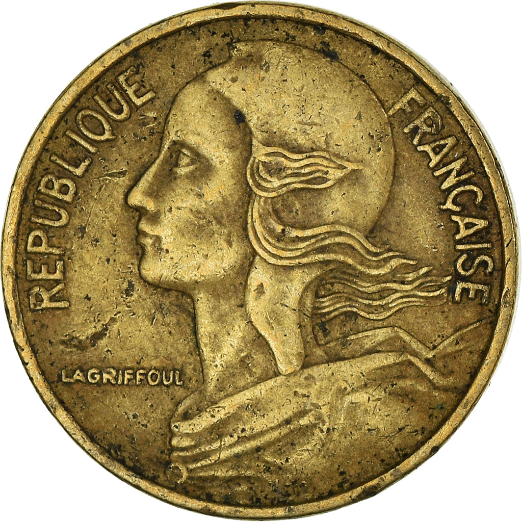 Coin, France, 5 Centimes, 1980