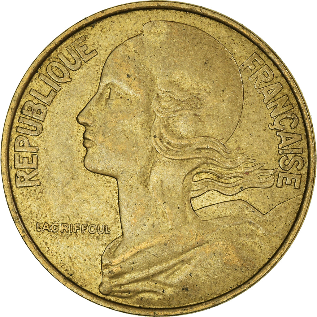 Munten, Frankrijk, 20 Centimes, 1981