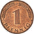 Münze, Bundesrepublik Deutschland, Pfennig, 1975