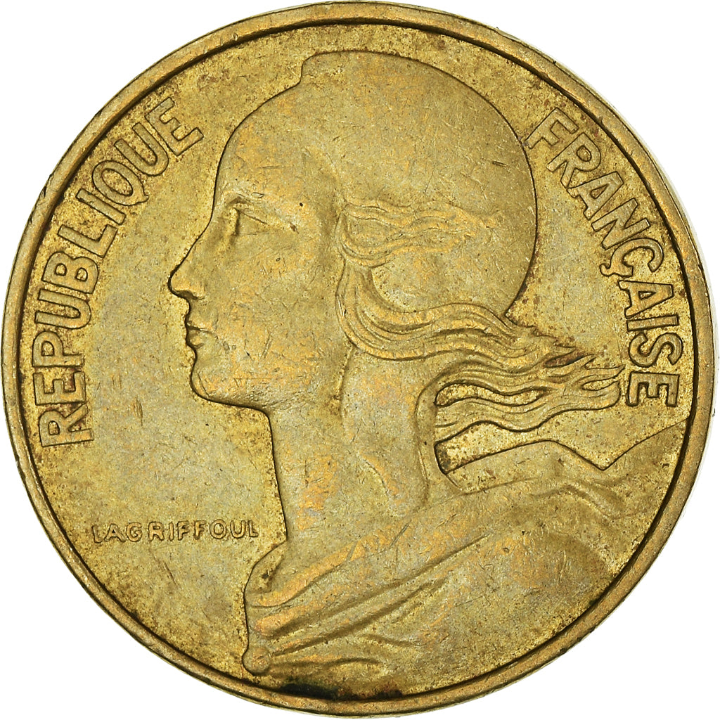 Moneta, Francia, 10 Centimes, 1976