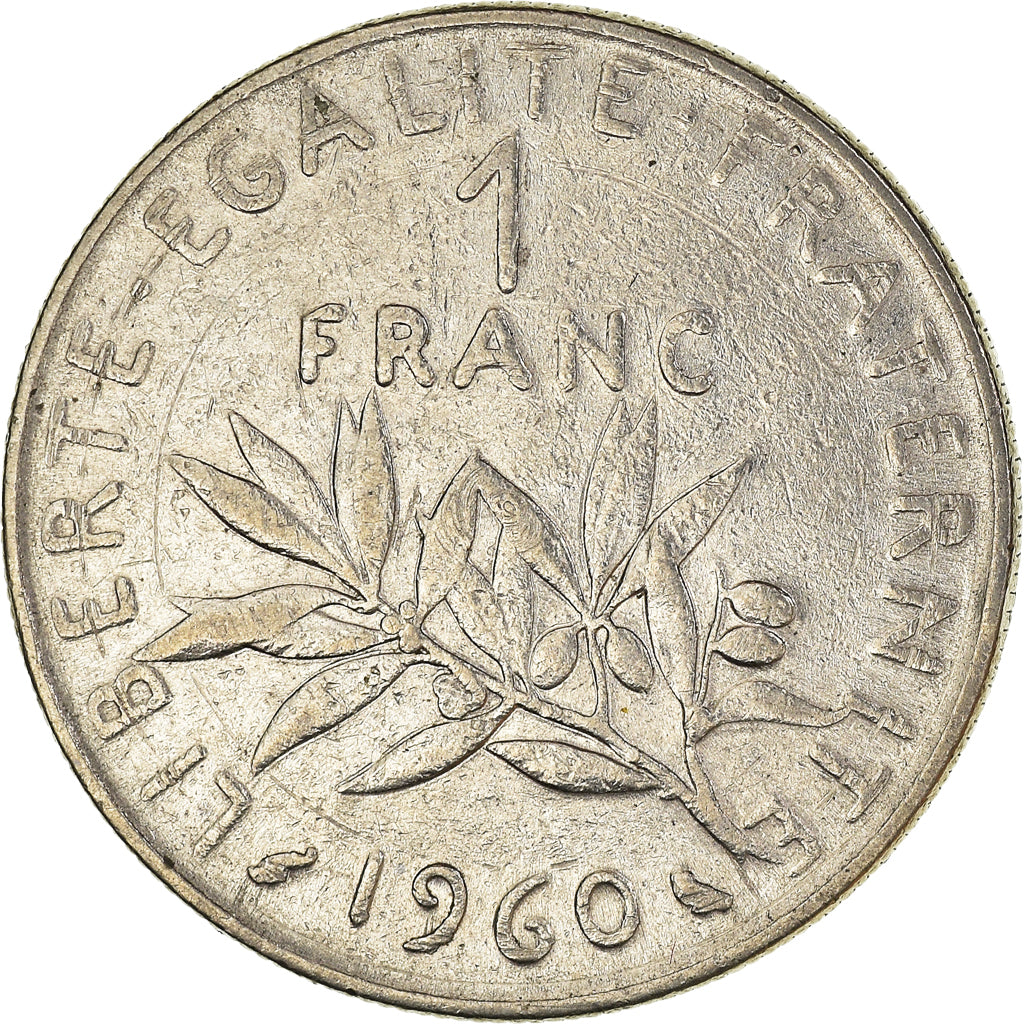 Monnaie, France, Franc, 1960