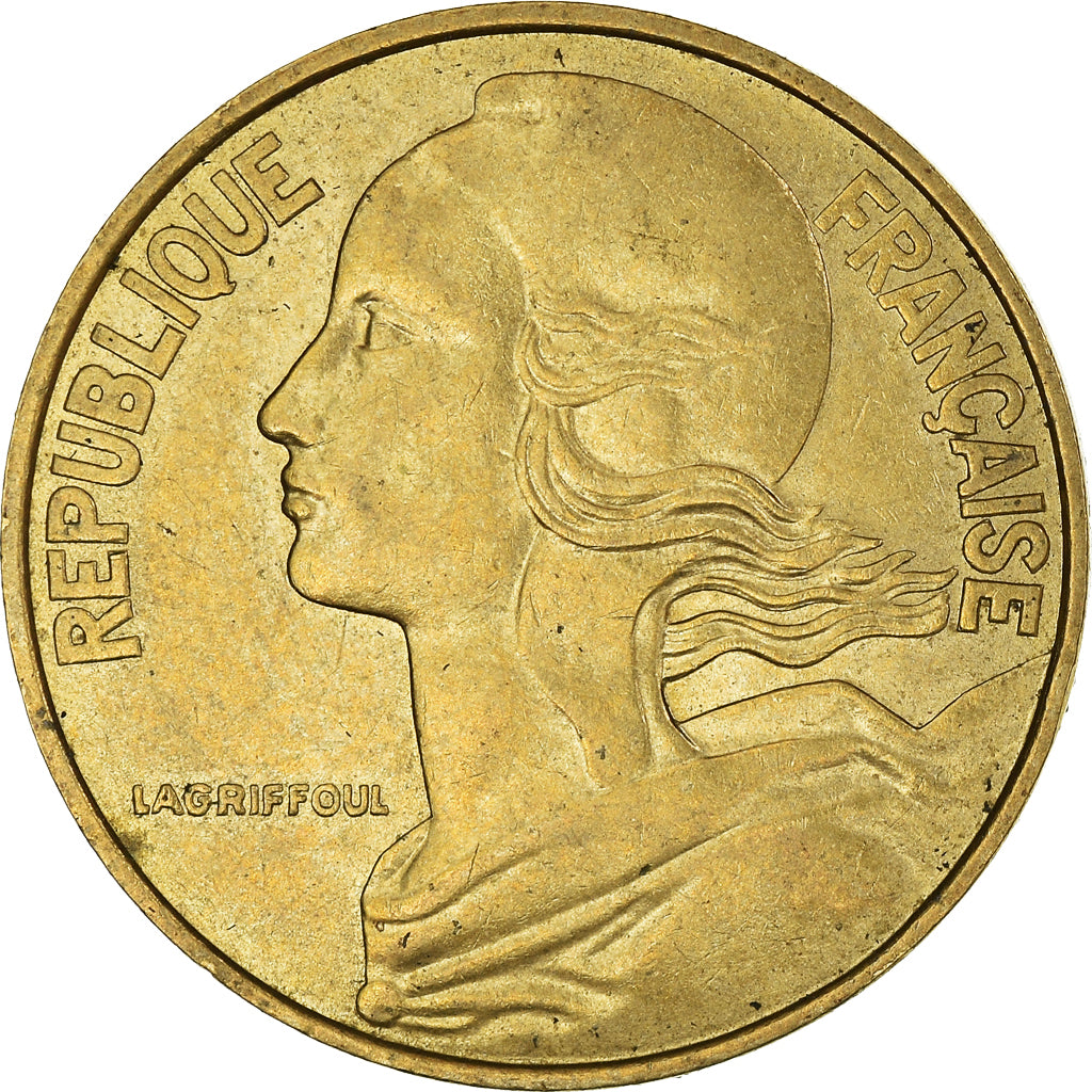 Munten, Frankrijk, 20 Centimes, 1982