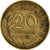 Moneda, Francia, 20 Centimes, 1963