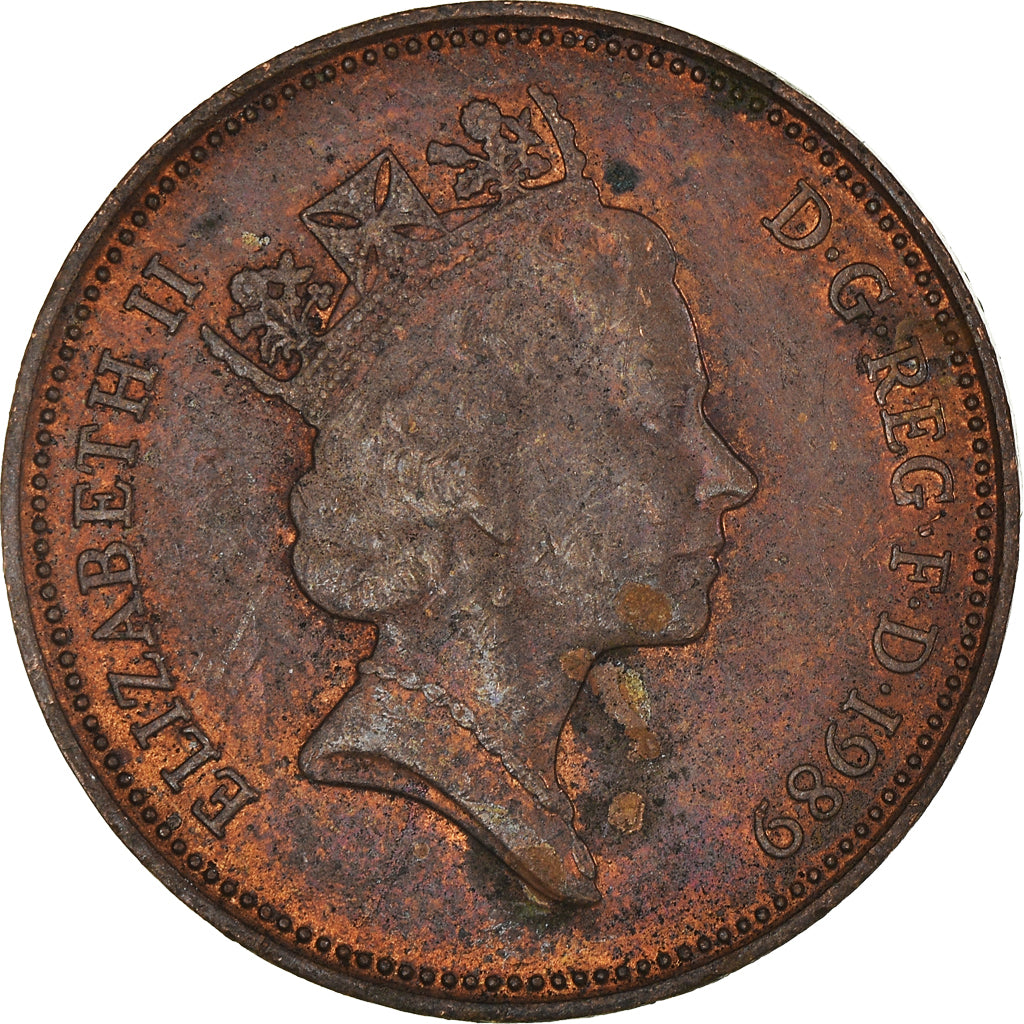 Moneta, Wielka Brytania, 2 Pence, 1989