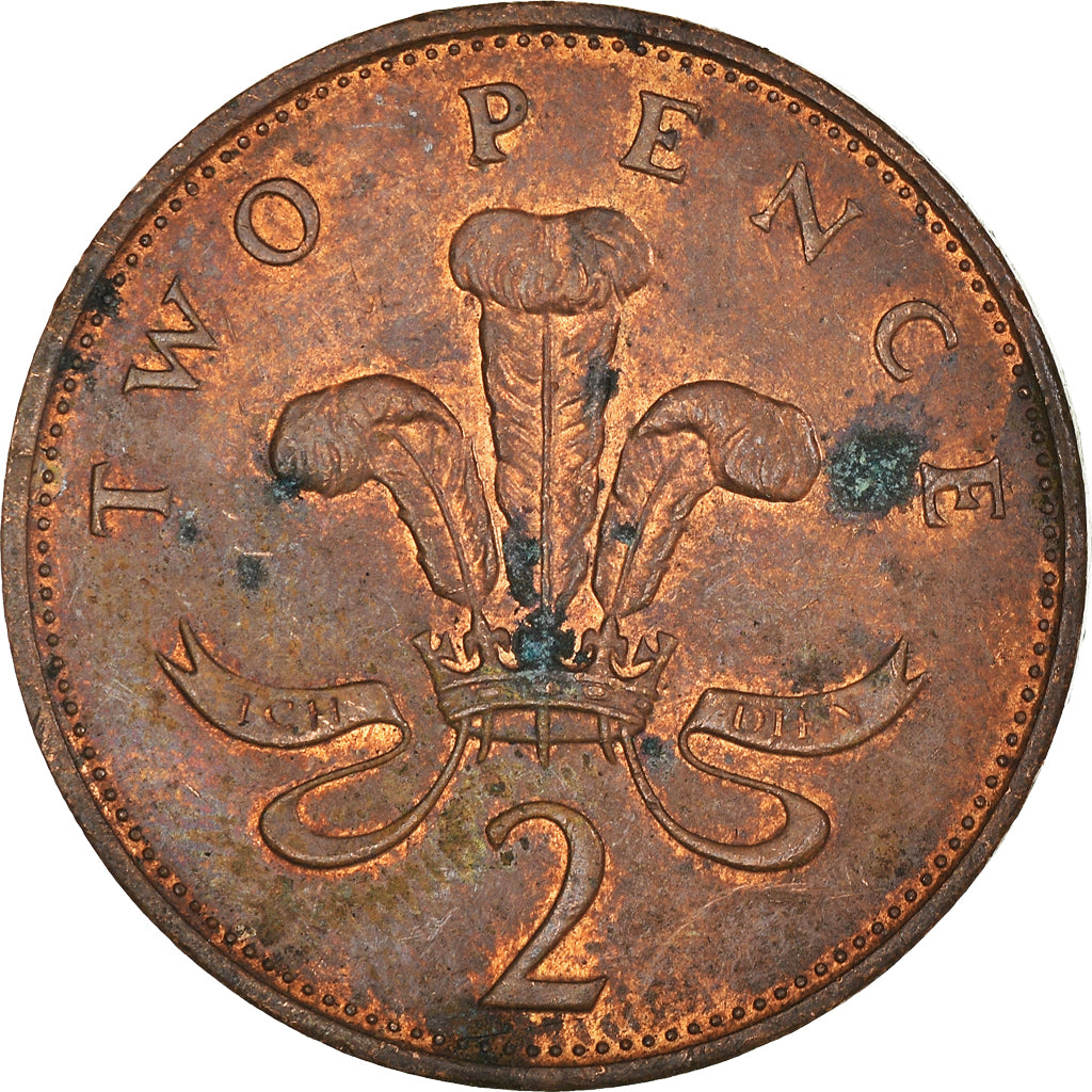 Moneta, Wielka Brytania, 2 Pence, 1989
