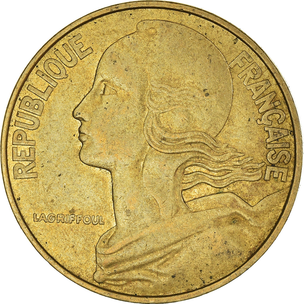 Münze, Frankreich, 20 Centimes, 1977
