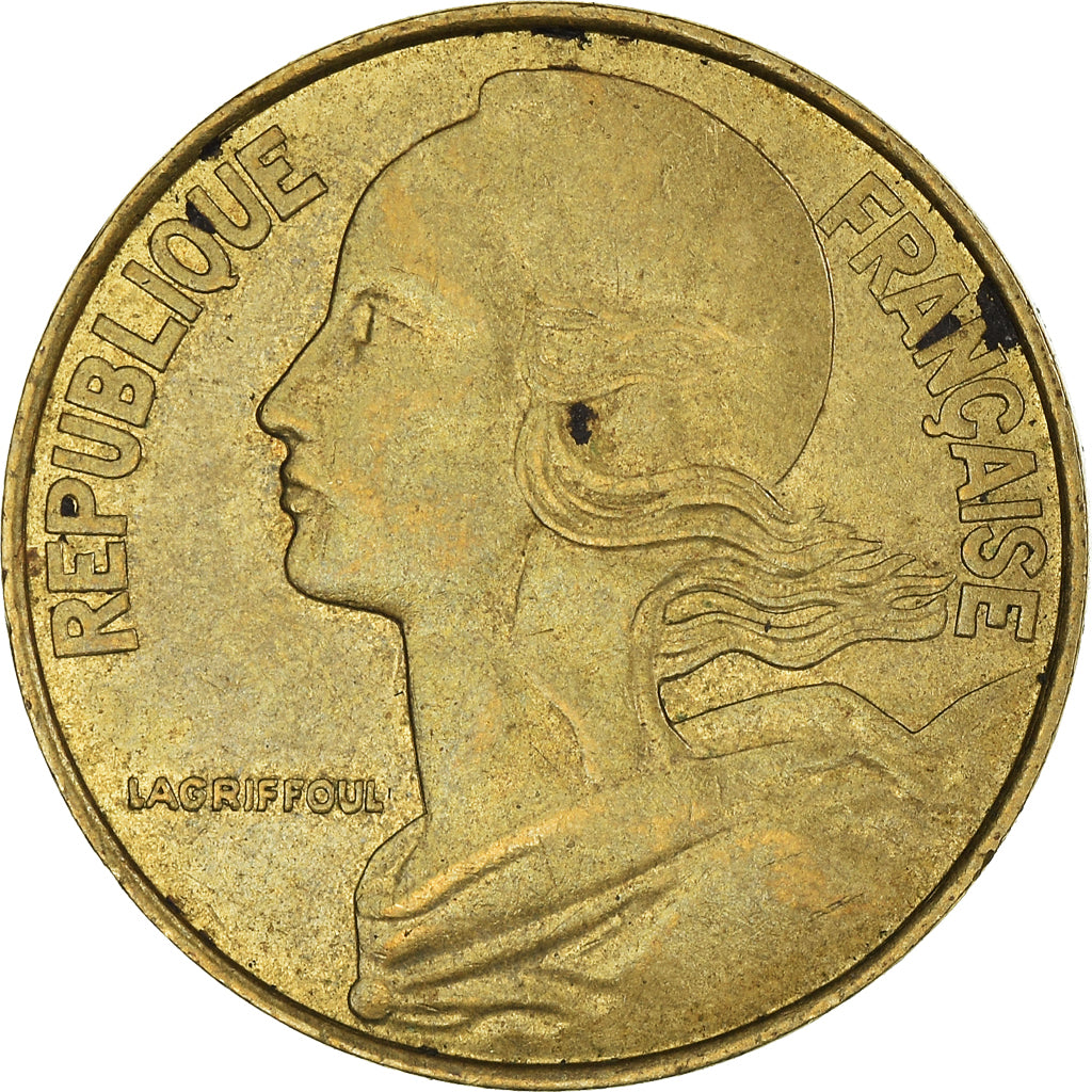 Münze, Frankreich, 20 Centimes, 1988