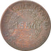 Argentina, BUENOS AIRES, 2 Réales, 1854, VF(30-35), Copper, KM:9