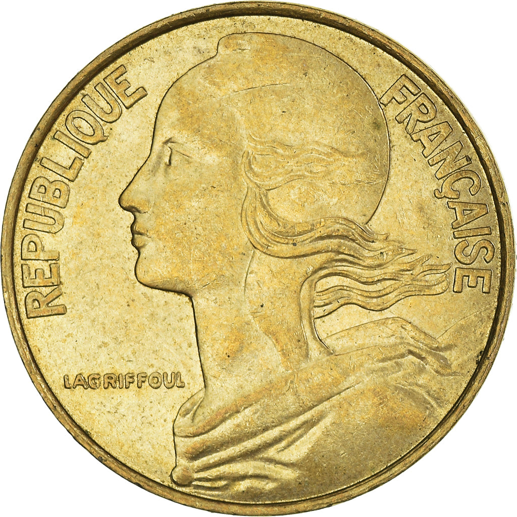 Munten, Frankrijk, 20 Centimes, 1997