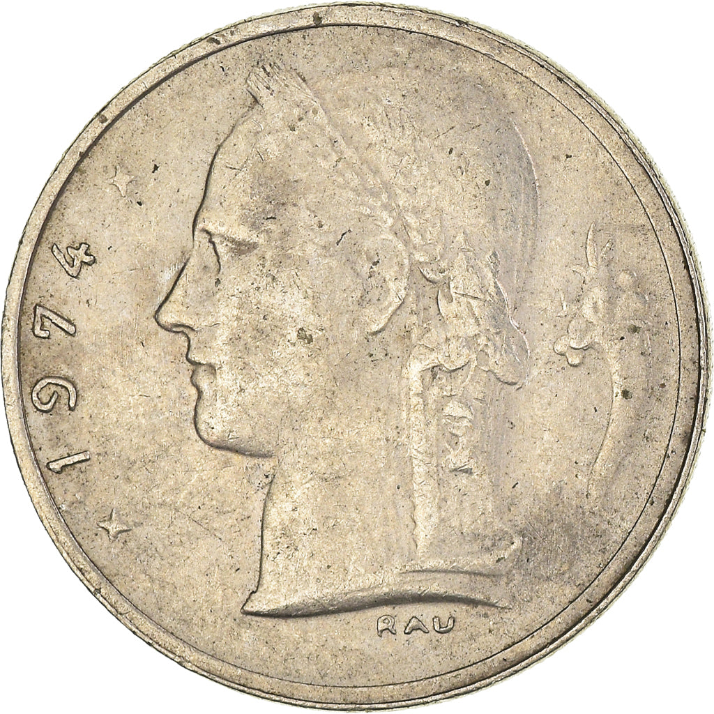 Coin, Belgium, Franc, 1974