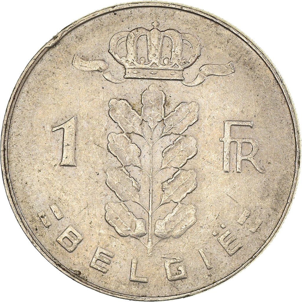 Coin, Belgium, Franc, 1974