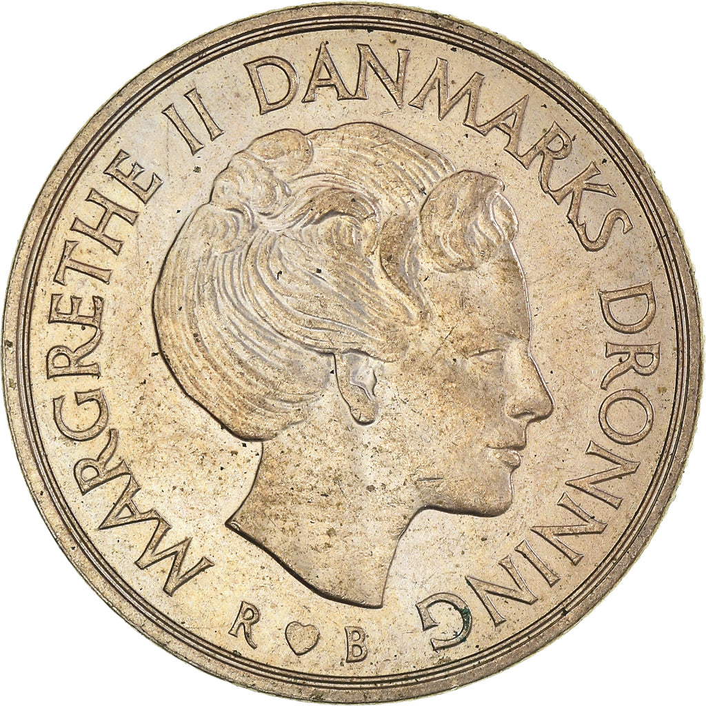 Coin, Denmark, Krone, 1987