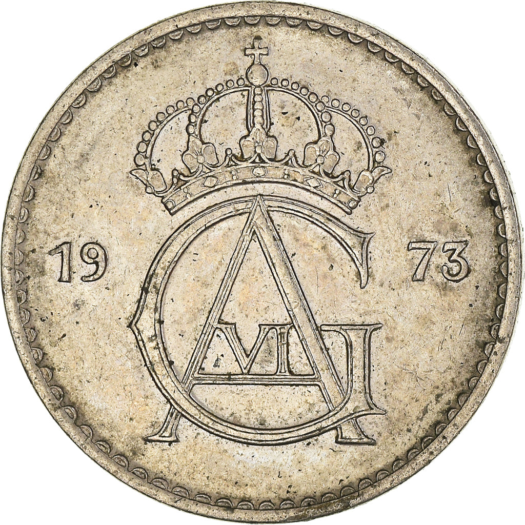 Moneta, Svezia, 50 Öre, 1973