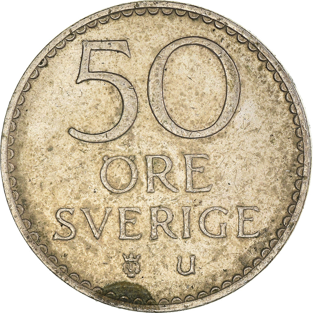 Moneta, Svezia, 50 Öre, 1973