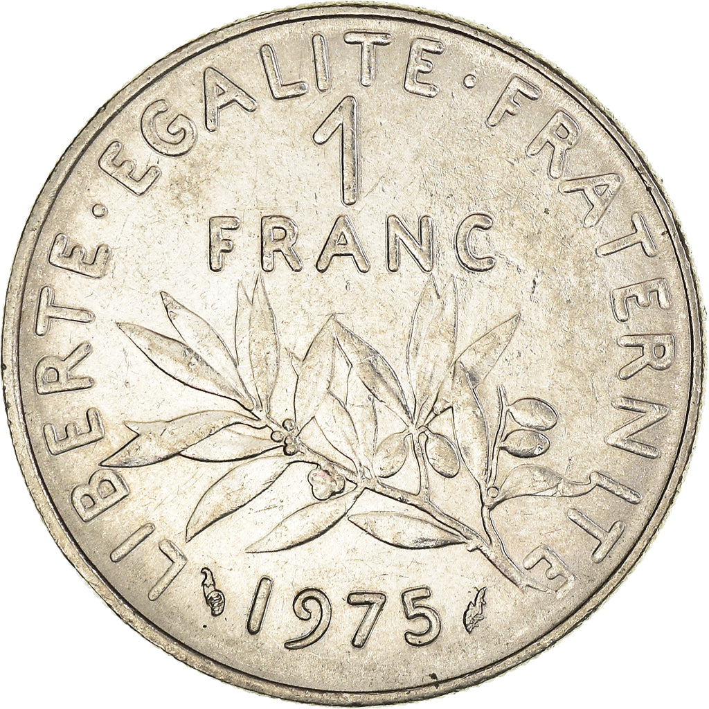 Moneta, Francia, Franc, 1975