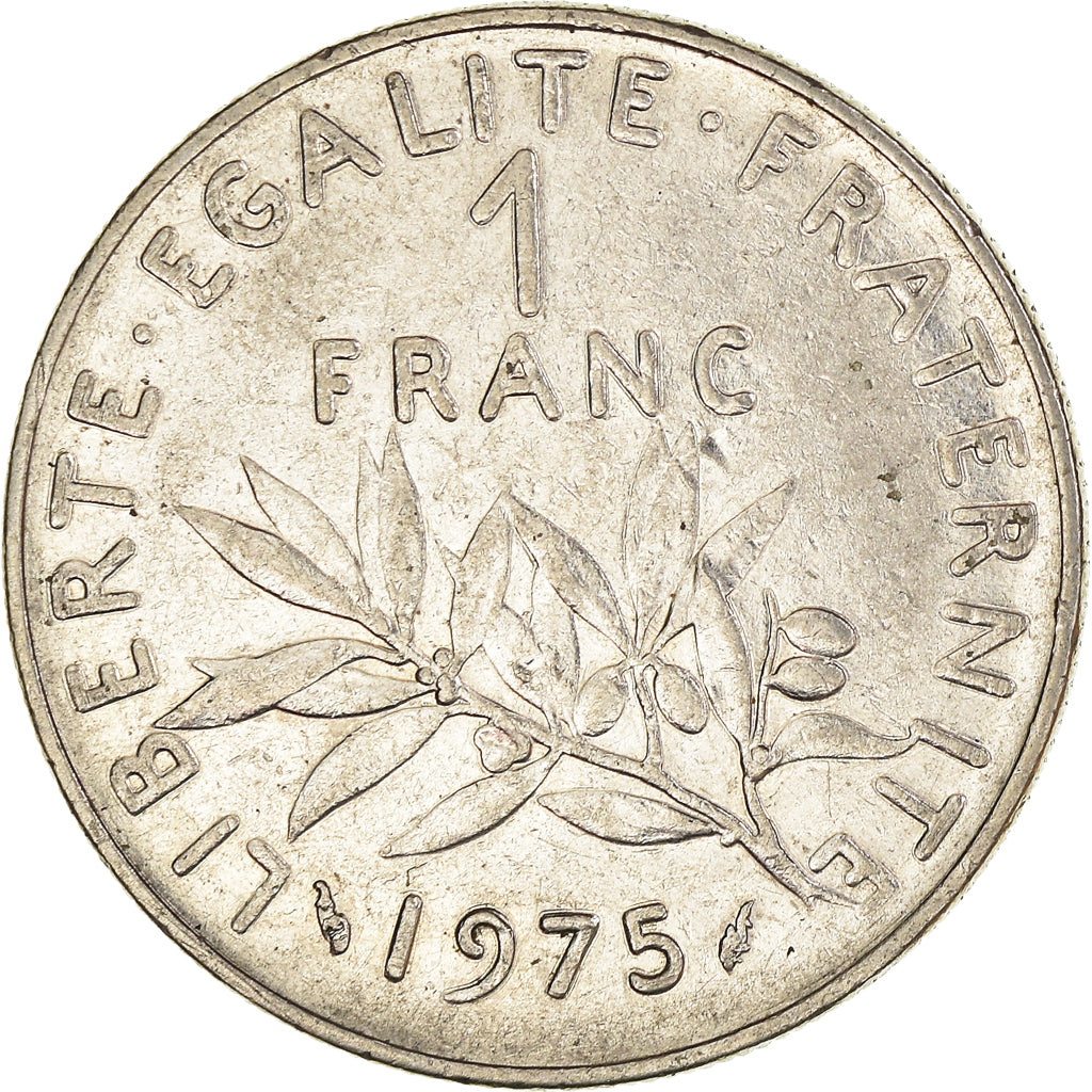 Moeda, França, Franc, 1975