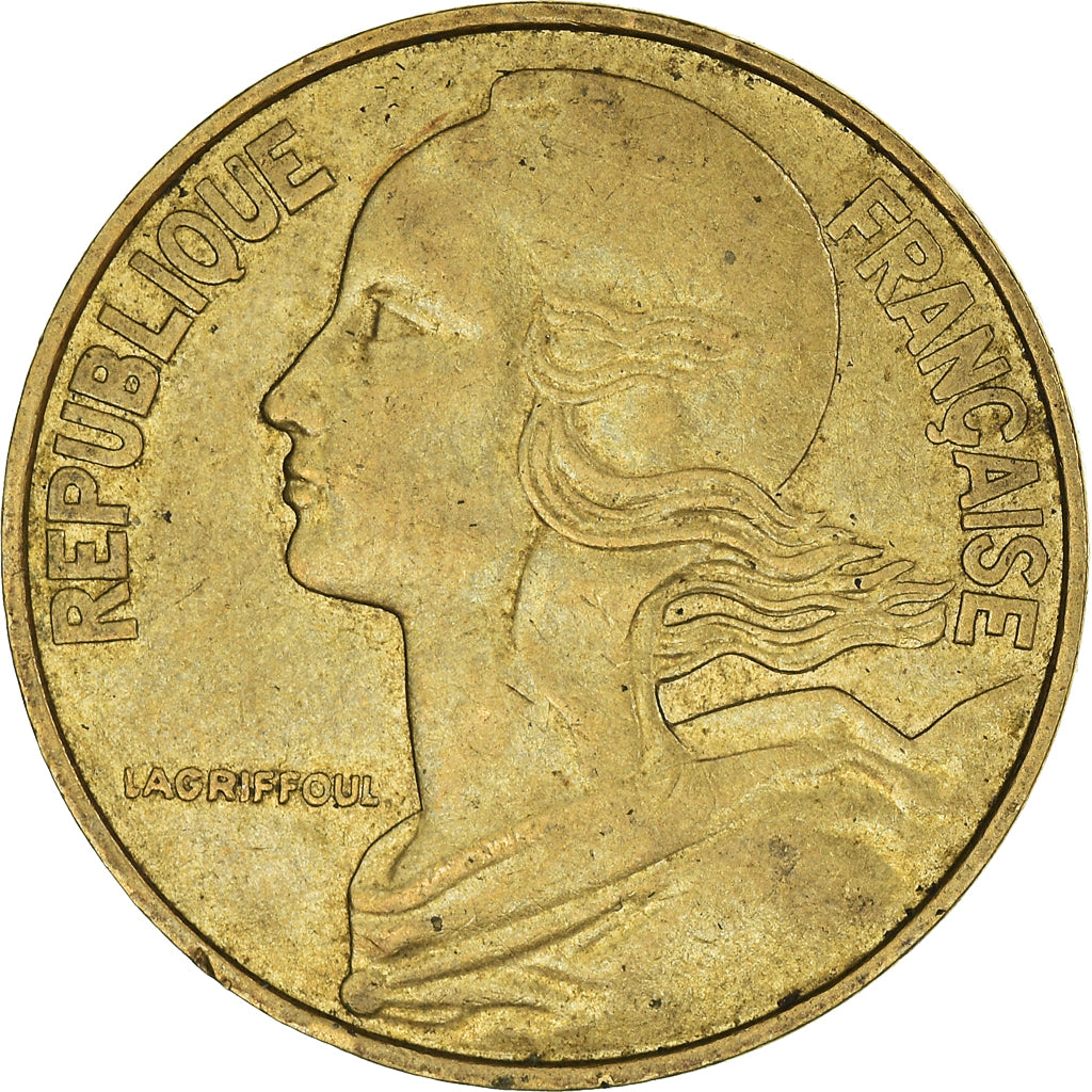 Munten, Frankrijk, 20 Centimes, 1982