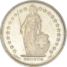 Munten, Zwitserland, 1/2 Franc, 1992