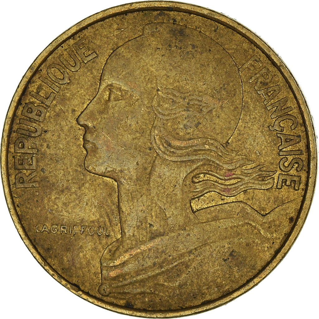 Coin, France, 10 Centimes, 1978