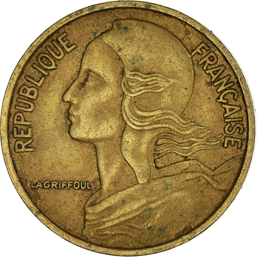 Coin, France, 5 Centimes, 1966