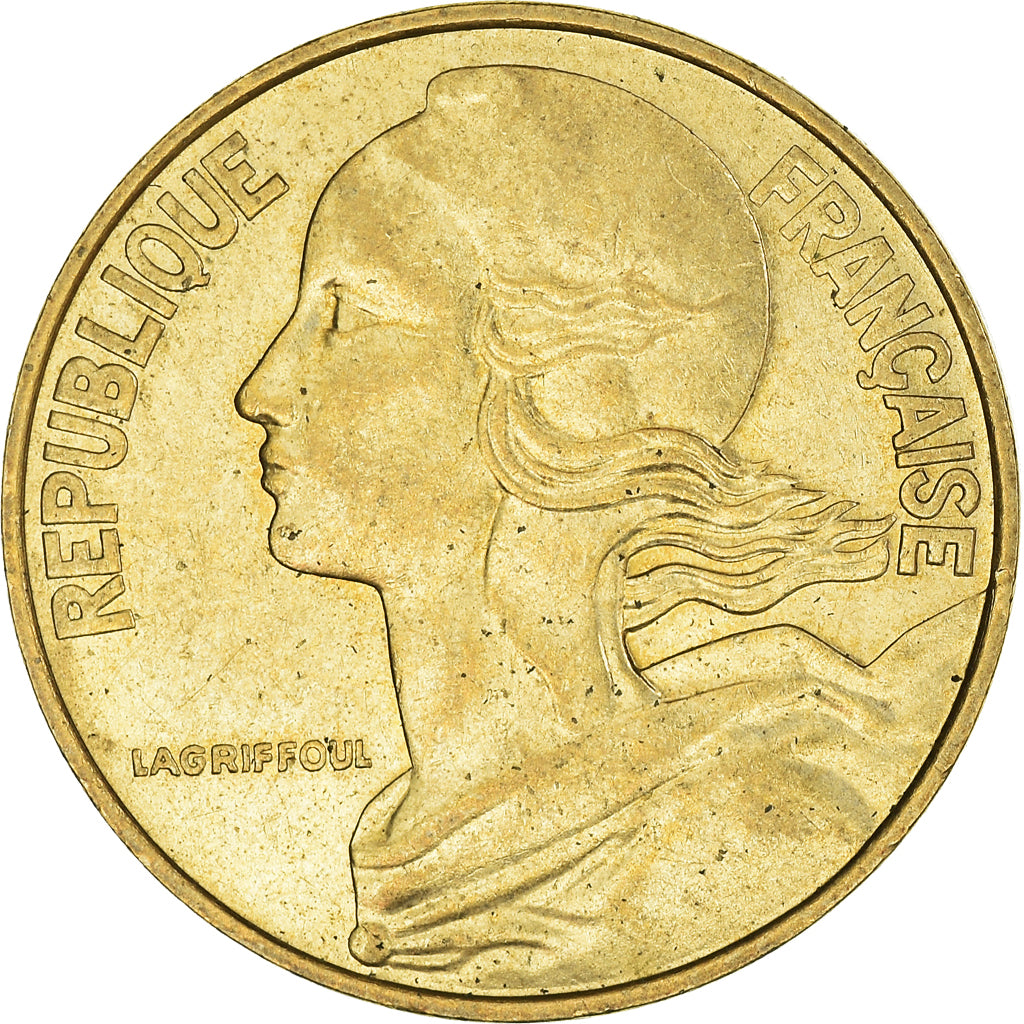 Moneta, Francia, 20 Centimes, 1983