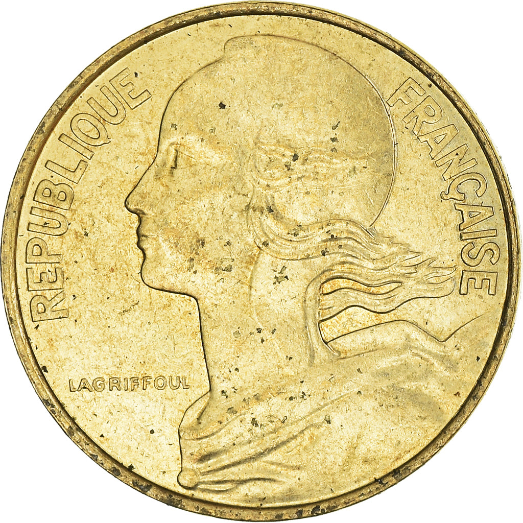 Moneta, Francia, 10 Centimes, 1987