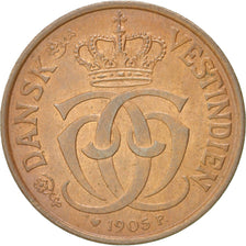 Danish West Indies, Christian IX, 1/2 Cent, 2-1/2 Bit, 1905, Copenhagen, MS(6...