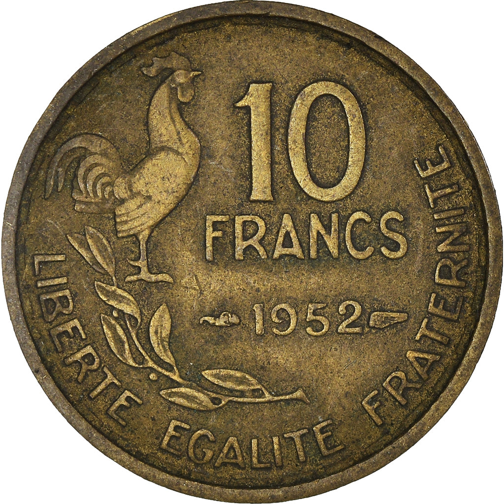 Münze, Frankreich, 10 Francs, 1952