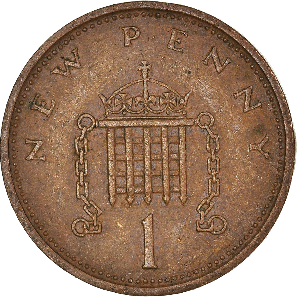 Munten, Groot Bretagne, New Penny, 1973