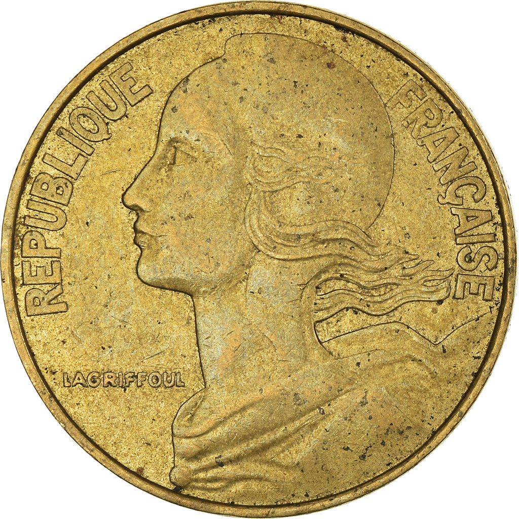 Münze, Frankreich, 20 Centimes, 1983