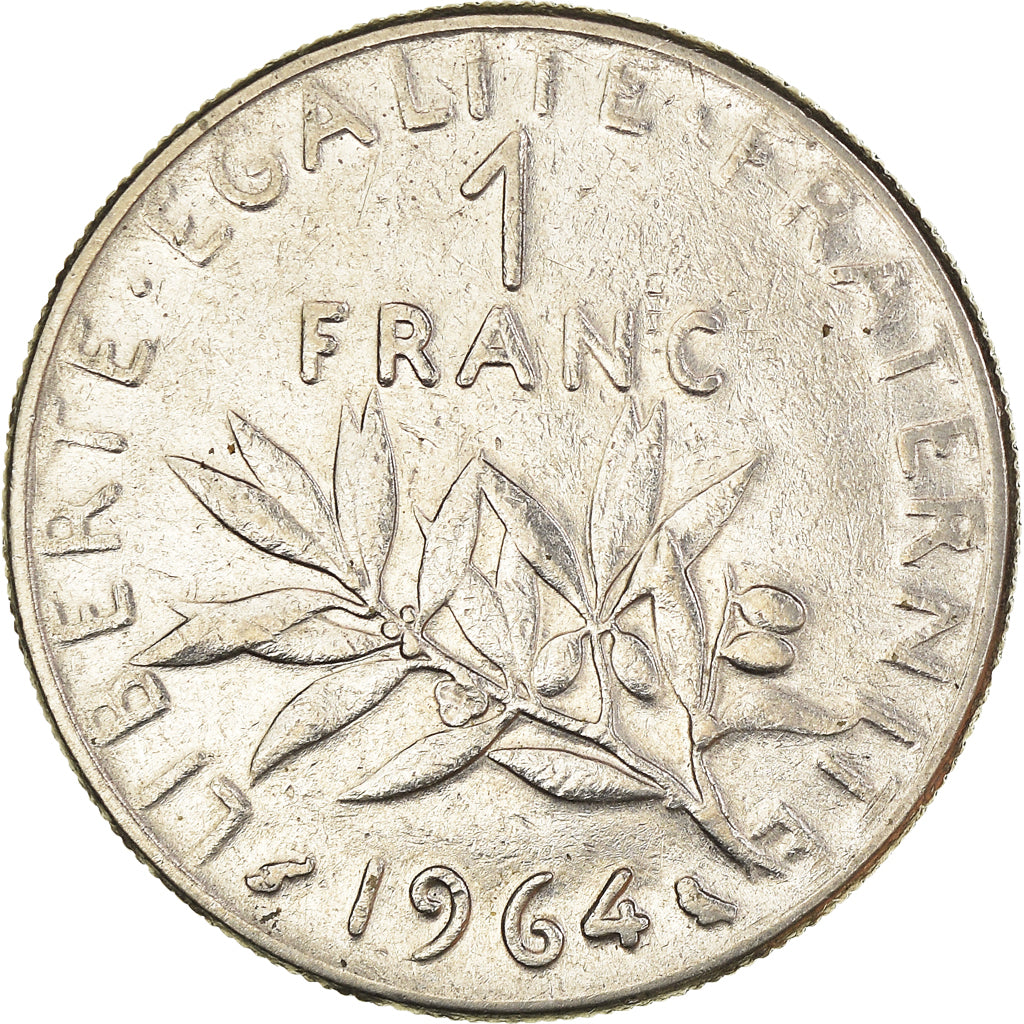 Munten, Frankrijk, Franc, 1964