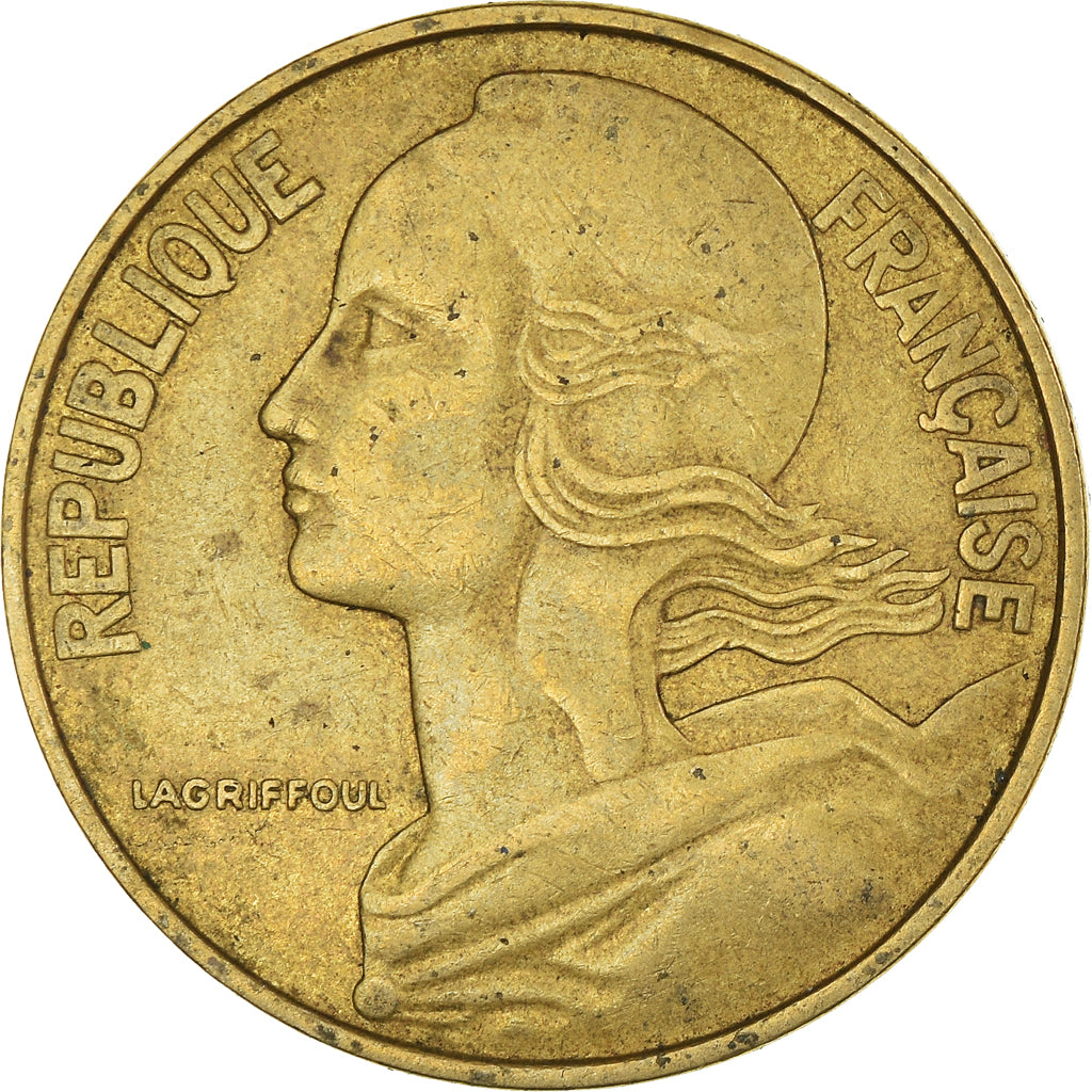 Monnaie, France, 20 Centimes, 1970