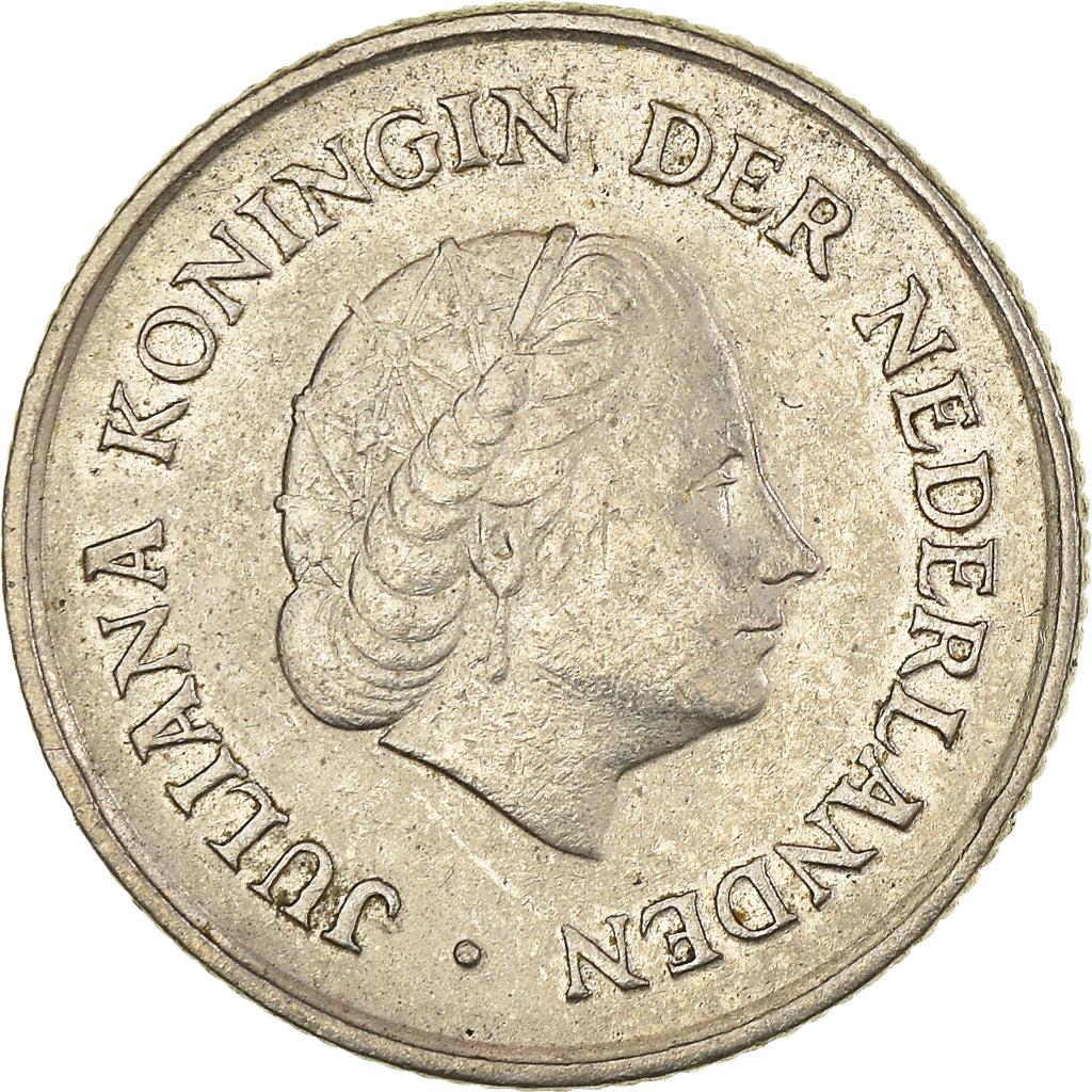 Moneta, Paesi Bassi, 25 Cents, 1973