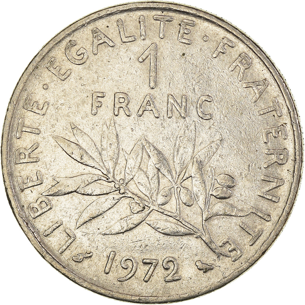 Munten, Frankrijk, Franc, 1972